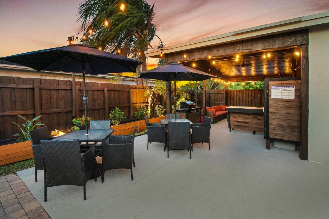 Private Heated Pool Oasis Pet-Friendly Retreat Short Or Long Stays Sleeps 2-8 Ppl 帕诺滩 外观 照片